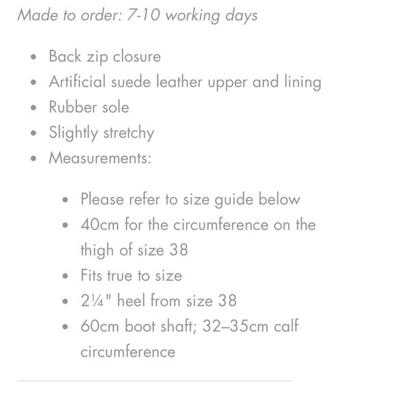 Brand New Goodnight Macaroon suede boots - Picture 3 of 6